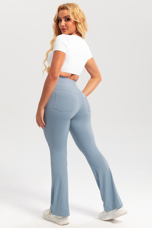 Butter Soft Flare Leggings With Back Pockets